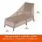 Modern Leisure Chalet Patio Chaise Lounge Cover, 65 in. L x 28 in. W x 29 in. H, Beige 2934 - alternate 9